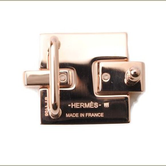 Hermes Belt Reversible Belt Irene 95 Black Brown Swift Epson Rose